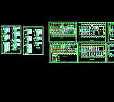 某工厂宿舍楼电气施工图免费下载